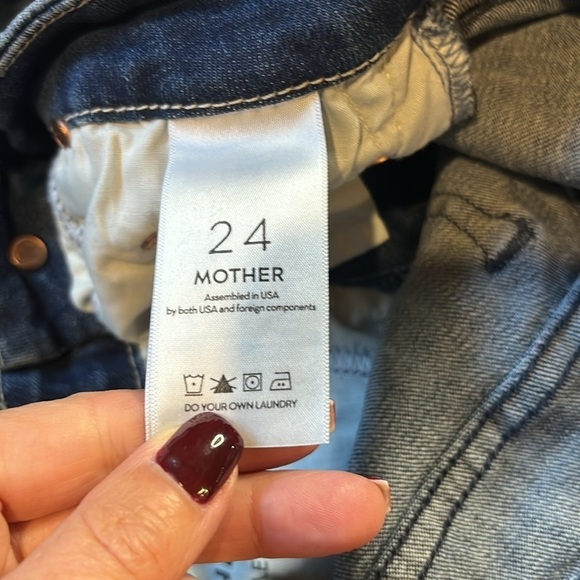 MOTHER Looker Ankle Chew in Breaking the Law, Size 24. - Picture 11 of 14